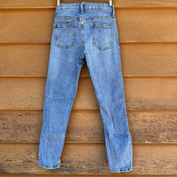 Old Navy Boys Original Taper Jeans Size 10 Blue Cotton Blend - Picture 2 of 10